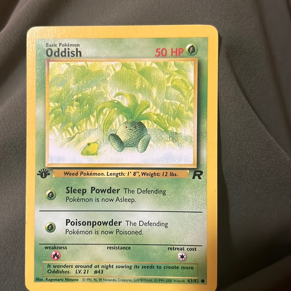 Oddish 1st edition